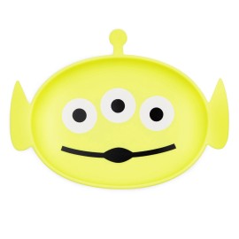 Bumkins Disney Toddler and Baby Suction Plate, Grip Dish for Babies and Kids, Baby Led Weaning, Feeding Supplies, Sticks to Tables and Highchairs, Platinum Silicone, for Children 6 Months, Toy Story