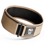 Gymreapers Quick Locking Weight Lifting Belt for Men Gym Belt for Powerlifting Deadlift Belt with 4 Inch Neoprene Metal Buckle Back Support Weightlifting Belt Women (Desert Tan, X-Large)