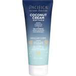 Pacifica Coconut Cream Body Scrub, Gently Exfoliates & Polishes Dead Skin, For All Skin Types, Ven & Cruelty-Free, 6 Fl Oz