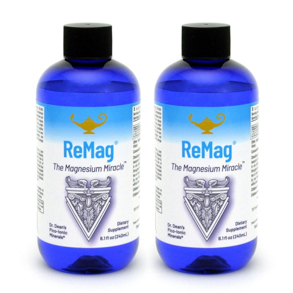 RnA ReSet ReMag - High Absorption Magnesium Chloride Liquid, 8.1 Fl Oz (2-Pack)