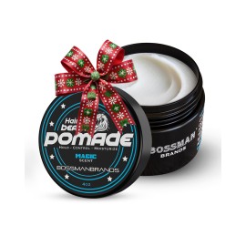 Bossman Hair & Beard Pomade for Men (Magic Scent) - Medium Hold & Moisturizing for Hair, Beard & Mustache Styling - Made in USA