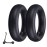 (2-Pack) AR-PRO 8.5 Inches x 2 Inches Scooter Inner Tube Replacement - 50/75-6.1 Inner Tubes for Electric and Gas Scooters, Mini and Pocket Bikes, and More Butyl Rubber Inner Tubes