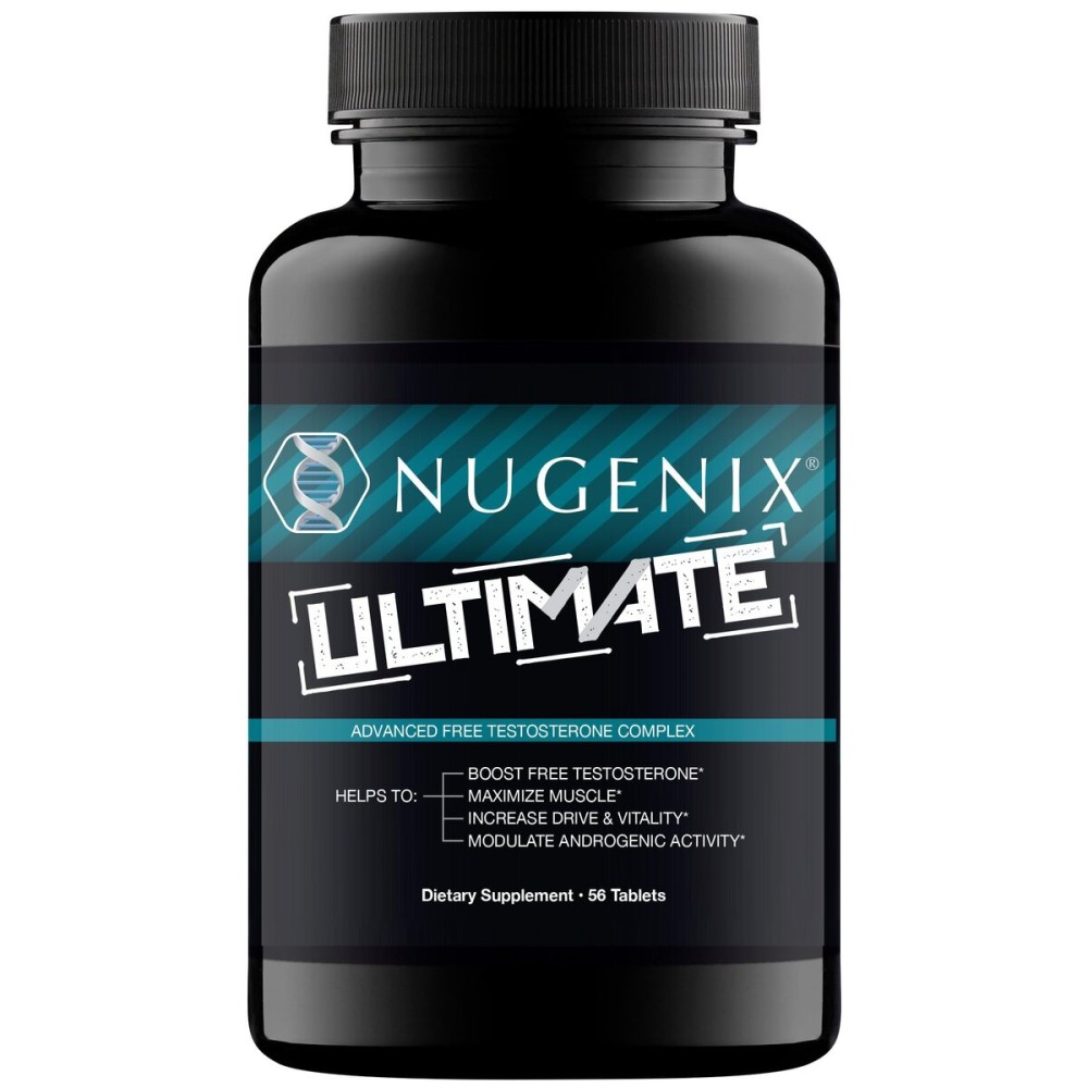 Nugenix Ultimate Free Testosterone Booster Supplement for Men - 56 Count