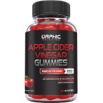 ORPHIC NUTRITION Apple Cider Vinegar Gummies - 1000mg - ACV Weight Loss Gummies - Supports Digestion, Detox & Cleansing - VIT B12, Beetroot - Gomitas de Vinagre de Manzana (60 pcs)