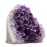 EMPORION Natural Amethyst (1 lb to 1.5 lb) - 3.5 to 6 Height - Crystal Clusters Stone from Uruguay Raw Geode Quartz - Deep Purple Color