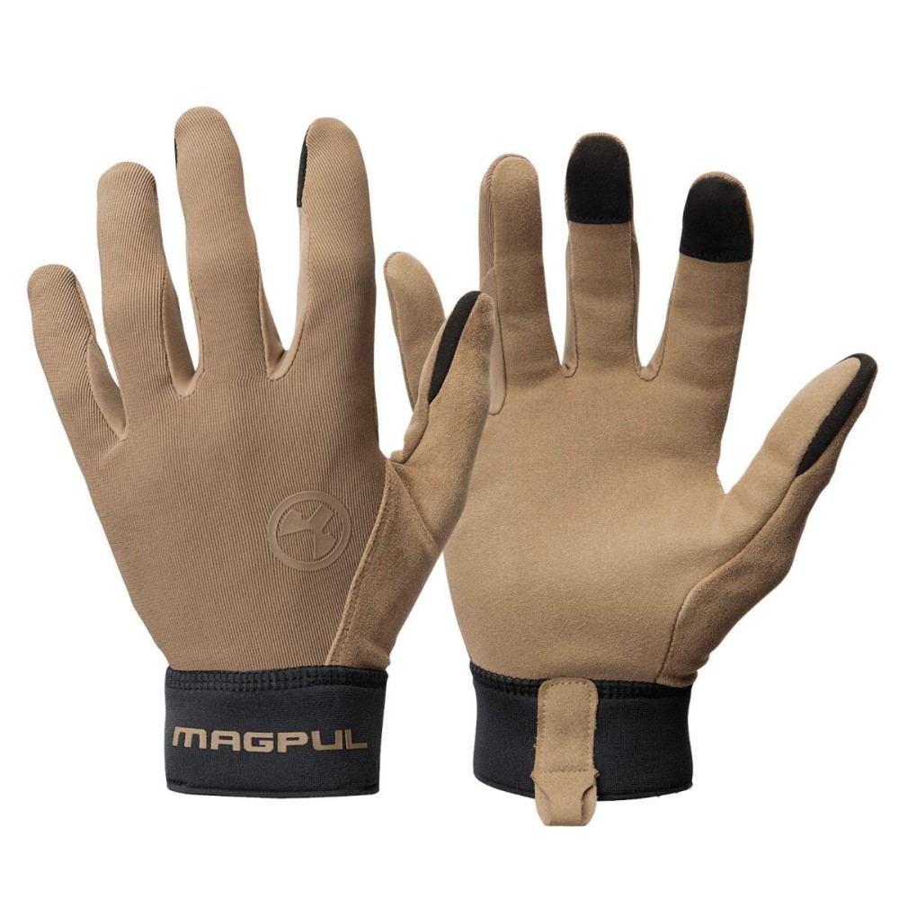Magpul Technical Glove 2.0 Lightweight Work Gloves, Coyote, Small