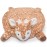 Bearington Baby Lil Willow Woodland Decor Tummy Time Mat - 30 x 30 Deer Infant Blanket for Babies - Washable Fawn Newborn Items - Adorable Play Rug Woodland Baby Decor and Nursery Gift
