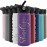 Amazing Items Personalized Water Bottle w/Straw & Lid, 18 oz - Purple | Custom Stainless Steel Sports Water Bottle w/Name and Text - Double-Wall, Vacuum Insulated - Rotating Handle