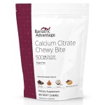 Bariatric Advantage Calcium Citrate Chewy Bites 500 mg - Highly Absorbable & Digestible - Vitamin D3 - Easily Chewable Calcium Supplement - Assorted Sweet Flavor - 90 Count