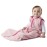 baby deedee Sleep Nest Fleece Sleeping Bag, Sweet Pink, 6-18 Month