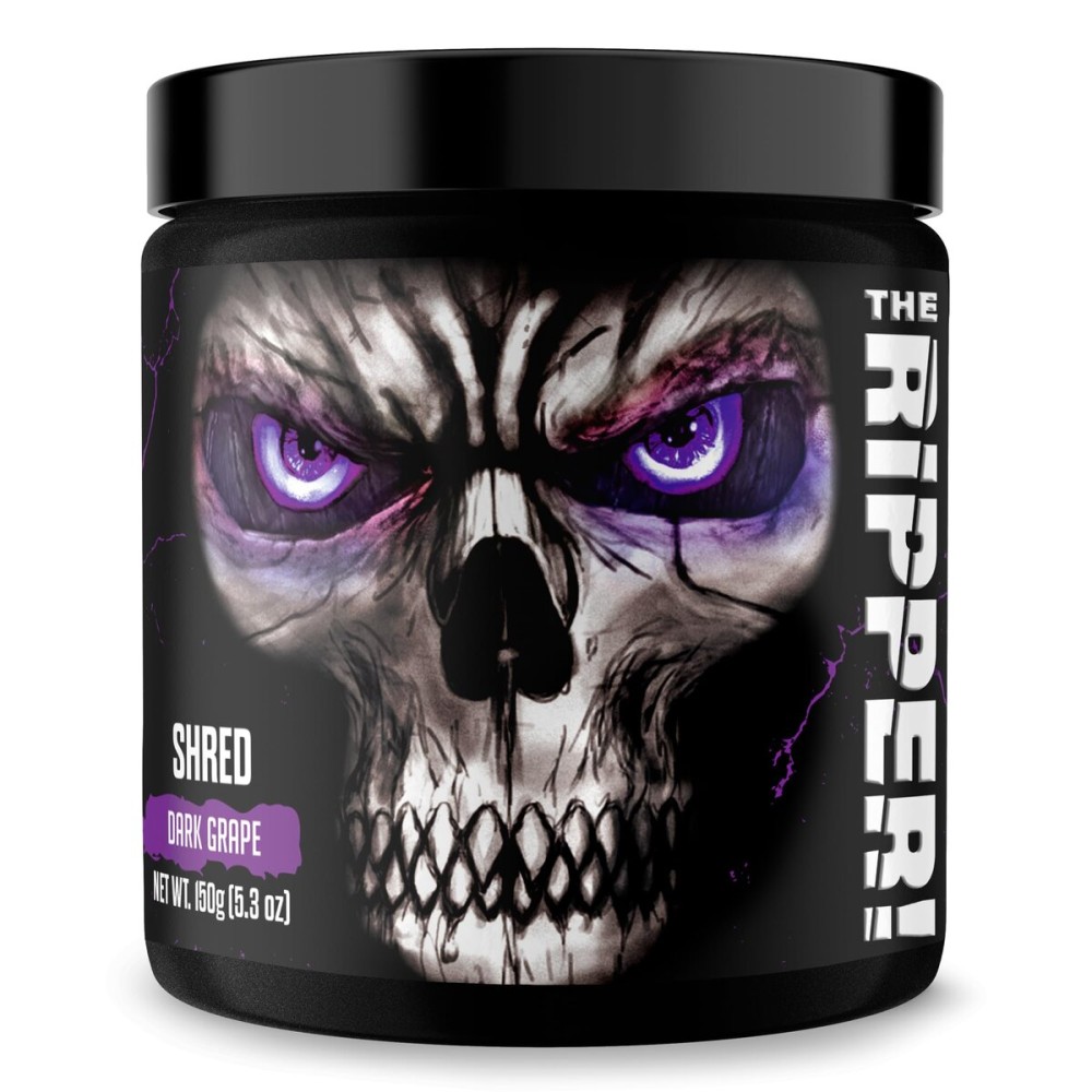 JNX SPORTS The Ripper! Shredding Thermogenic Fat Burner - Dark Grape 30 Servings | Advanced Fast Acting Thermogenic Pre-Workout, Appetite Suppressant for Men & Women