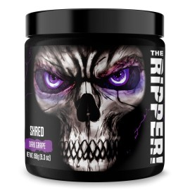 JNX SPORTS The Ripper! Shredding Thermogenic Fat Burner - Dark Grape 30 Servings | Advanced Fast Acting Thermogenic Pre-Workout, Appetite Suppressant for Men & Women