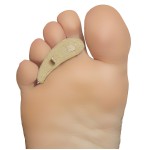 Steins Hammer Toe Crest Cushion and Buttress Pad Reduces Pressure from Calluses and Hammer Toes, Small Right, Beige, 3 Count