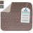 Sures Waterproof Chair Pads for Incontinence (22 x 21) - Washable, Waterproof Seat Protector - Chair Protector Seat Cover - Absorbent Pad for Bed, Seat, Car, Wheelchair & Recliner (Brown, 1 Pack)