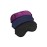 Hochoek Silk-Sleep-Mask Eye-Mask Eye-Cover Eyeshade - 100% Silk Soft Adjustable Strip(Black+Dark Blue+Purple)