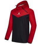 HOTSUIT Sauna Jacket for Men & Women Weight Loss Workout Vest Sauna Shirts 7 Colors, Red, 4XL