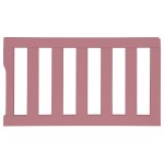 Dream On Me Universal Convertible Crib Toddler Guard Rail in Rose, Compatible with Select Cribs, Crib to Toddler Bed Conversion, Easily Attachable