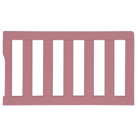 Dream On Me Universal Convertible Crib Toddler Guard Rail in Rose, Compatible with Select Cribs, Crib to Toddler Bed Conversion, Easily Attachable