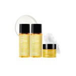 Hanskin PHA Pore Cleansing Oil & Cleansing Balm Mini Set - Travel Size Trial Kit | Gentle Blackhead Care & Makeup Remover for Sensitive Skin | Korean Skincare Gift & Stocking Stuffer (30ml*2 + 8g)