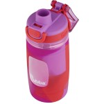 Bubba Flo Kids Water Bottle with Silicone Sleeve, 16oz., Watermelon and Wild Berry