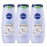 NIVEA Pampering Coconut and Almond Milk Body Wash with Nourishing Serum, Moisturizing Body Wash for Women, Enriched with Provitamin B5 and Vitamin E, 20 Fl Oz Bottle, Pack of 3