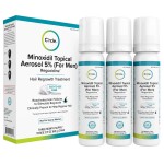 Minoxidil for Men Foam 5% - Unscented 3 Month Supply - Helps Restore Vertex Hair Loss & Thinning - 5% Minoxidil Foam For Men - Extra Strength Supports Hair Regrowth