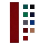 Accuplay 20 oz Pre Cut Pool Table Felt - Billiard Cloth Red for 7\' Table