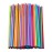 100 Pcs Colorful Plastic Long Flexible Straws.(0.23\'\'diameter and 10.2long)