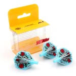 CUESOUL TERO AK4 Yellow Dart Flights Diamond Shape,Set of 3 pcs(CS-AK4+7ZS)