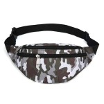 Fanny Pack for Men & Women, Fashion Waterproof Waist Packs with Adjustable Belt, Casual Bag Bum Bags for Travel Sports Running.(Camo Green)