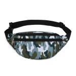 Fanny Pack for Men & Women, Fashion Waterproof Waist Packs with Adjustable Belt, Casual Bag Bum Bags for Travel Sports Running.(Camo Army Green)