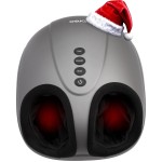 Breo Foot Massager with Heat, Deep Tissue Kneading, Shiatsu Massage Machine for Relax, Relieve Foot Pain, Plantar Fasciitis, Fits Feet Up to Men Size 12, Mother\'s Day Gift