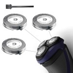 Rollingfit SH30 Replacement Heads Compatible with Philips Norelco Electric Shaver Series 1000, 2000, 3000 and S738, Easy Cut and Replace, 3-pc Pack