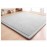 Loartee Nursery Rug Coral Velvet Crawling Rugs Area Rug Play Mat(4\'9x4\'9, Gray) for Toddler Children Play Yoga Exercise Pads Carpet
