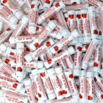 150-Pack Lip Balm in Bulk by Naturistick. Pomegranate Scent. 100% Natural Ingredients. Best Beeswax Chapstick for Dry, Chapped Lips. Made in USA