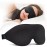 NEWVANGA Sleep Mask for Back and Side Sleeper, Block Out Light, Luxury Sleeping Eye Mask of 3D Night Blindfold, Zero Pressure Breathable Travel Eye Cover Black