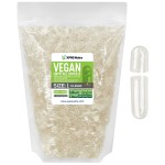 XPRS Nutra Size 1 Empty Capsules - 5000 Count Clear Empty Vegan Capsules - Vegetarian Pills - DIY Vegetable Capsule Filling- Veggie Pill Caps for Do-It-Yourself Supplements