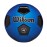 WILSON Traditional Soccer Ball, Adult, Size 4, Black/Royal