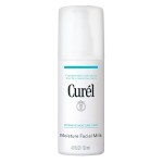 Curel Japanese Skin Care Moisture Facial Milk Moisturizer, Daily Face Lotion for Dry Sensitive Skin, pH Balanced, Unscented Advanced Ceramide Care Face Cream without Drying Alcohols, 4 Oz