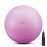 PRIMASOLE Exercise Ball for Balance Stability Fitness Workout Yoga Pilates at Home Office & Gym 75cm Nail Pink