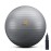 PRIMASOLE Exercise Ball for Balance Stability Fitness Workout Yoga Pilates at Home Office & Gym 75cm Silver Gray