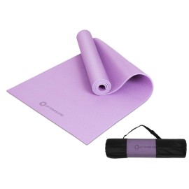 Primasole Yoga Mat with Carry Strap for Yoga Pilates Fitness and Floor Workout at Home and Gym 1/3 thick (Quartz Purple Color) PSS91NH010A