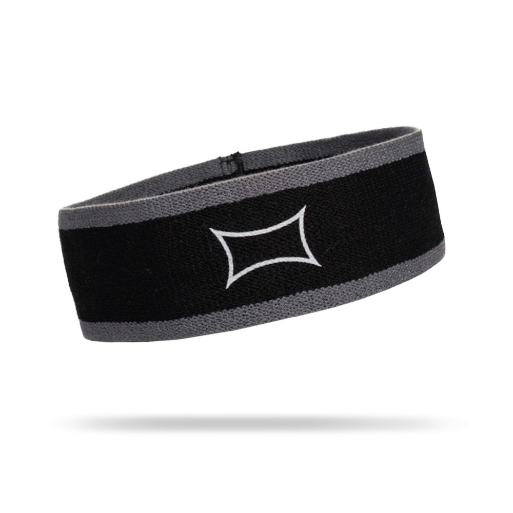 Sling Shot Original Hip Circle Fabric Resistance Band for Exercising - Lower Body Activation, Dynamic Warm Ups and Glute Activation (Level 2 Tension, Grey/Black, Medium)
