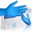 PEIPU Nitrile Gloves Disposable Gloves (Medium, 100-Count), 4 Mil,Powder Free, Cleaning Service Gloves, Latex Free