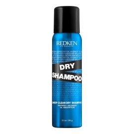 Redken Deep Clean Dry Shampoo For All Hair Types, For Dark or Light Hair - Instantly Refreshes Hair and Absorbs Oil In Between Washes, No Buildup or Residue, 3.1 Fl Oz