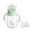 POTATO Glass Baby Bottles, Anti-Colic Breastfeeding Bottles with Fast Flow Nipple, Suitable for Babies 6-12 Months, 2 Replaceable Nipples, 8 oz, Green