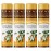 Badger Sweet Orange Cocoa Butter Lip Balm, 100% Organic Lip Balm, Hydrating Long Lasting Lip Moisturizer, Large Stick Lip Care, 4-pack