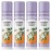 Badger Lavender Orange Classic Lip Balm, 100% Organic Balm, Long Lasting Lip Care w/Light Silky Texture, Uplifting Orange & Calming Lavender Lip Balm, 4 Pack