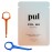 PUL Pack of 2 Reusable Clear Aligner Removal Tool - Compatible with Invisalign, Removable Braces, Retainers & Trays - Easy-to-Use Device Remover, Dental & Oral Hygiene Care Product - Blue, Orange
