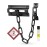 Jack N\'Drill 2 Pack Door Chain Lock, Exclusive Chain Door Lock with Extended Chain Length, 100% Child Proof Safety, Heavy Duty Chain Locks for Inside Door and Extra Front Door Lock (Black)
